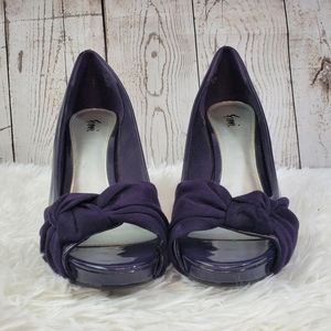Purple Fioni Heels Size 7.5